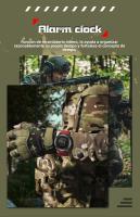 Reloj Digital SANDA Con Correa De Nylon Multifuncional Resistente Al Agua Para Estudiantes Reloj Deportivo Militar Con Alarma Y Pantalla LED - details 7