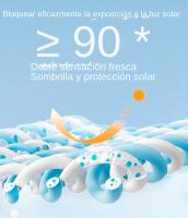 Sombrero De Pescador Doble Cara Para Mujer Xinbaoguan 100% Algodón Protección Solar Amplio Para El Verano Estilo Casual - details 2