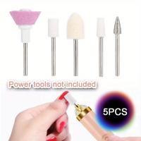 LULAA Set De Brocas Para Uñas Con Polvo De Arena Accesorio De Pulido Para Arte De Uñas Eliminador De Uñas Acrílicas Gel Set De Brocas Para Manicura - details 24