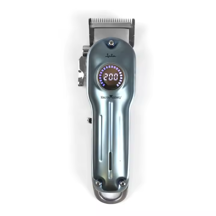 JATA JBCP5544 - Cortapelos Profesional. Gran Precisión. Marco Aldany. 4 guías de corte. Cuchillas de acero inoxidable. Funcionamiento con o sin cable. Autonomía de 150 minutos. Incluye accesorios - 1