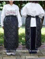 Falda De Motocicleta Impermeable Y Contra Viento Protección De Rodilla Invernal Cálida Velours Grueso Apron Para Motocicleta - details 9
