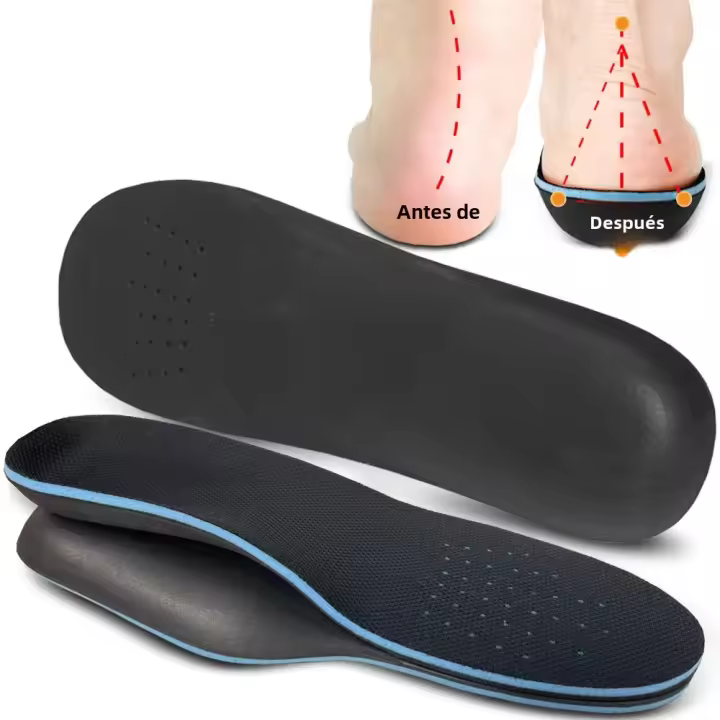 Almohadillas Correctoras De Pie Con Soporte De Arco Para Alivio Del Dolor Orthopedic Insoles Adecuadas Para Zapatos Planos Hombres Y Mujeres - 1