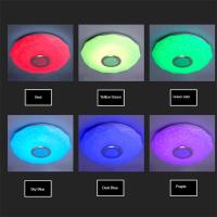 Lámpara Plafón LED RGB Bluetooth TRITON 33 CM, Luz Led y Altavoz Bluetooth Integrado - BEL AIR HOME - details 5