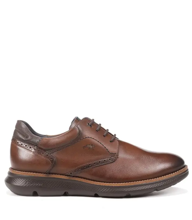 BLUCHER DE PIEL HOMBRE CAMEL FLUCHOS WILLIAM F1351 - 1