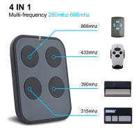 Control Remoto De Puerta De Garaje Universal Multifrecuencia 286-868MHz 433MHz Llave Fob Transmisor De Mandos Para Puerta Vehicular Duplicador - details 9