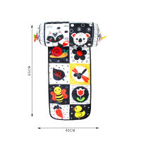 Almohada De Juguete Para El Pecho Del Bebé En Blanco Y Negro Con Espejo Y Alto Contraste Juguete Sensorial Montessori Para Bebés De 0 a 12 Meses Y Años - details 7