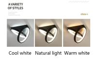Modern Led Chandelier 110V 220V Iluminación Para Sala De Estar Dormitorio Comedor Pasillo Lámparas Decorativas Techo Auto-Contenida Material De Hierro - details 3