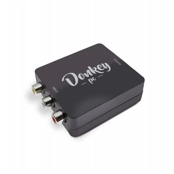 Donkey pc Conversor RCA a HDMI. Conmutador HDMI de señal 720 / 1080P. Convertidor VHS a Digital. Conversor VGA a HDMI. DONKAVHDMI Tarjetas pci - 1