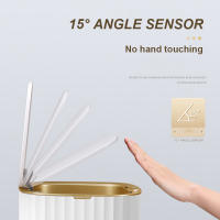 Basurero Inteligente Sensor 12L 15L Impermeable Para Baño Y Cocina Basura Automático Ecológico Para Hogar Inteligente - details 17