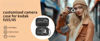 Funda Digital Para Cámara Compatible Con Kodak PIXPRO FZ55/45/53/43/WPZ2 También Para CAMKORY Lecran VAHOIALD - Solo Caja - details 0