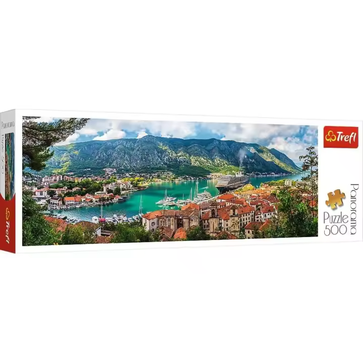 Puzzle Panorama Kotor Montenegro 500 piezas - 1