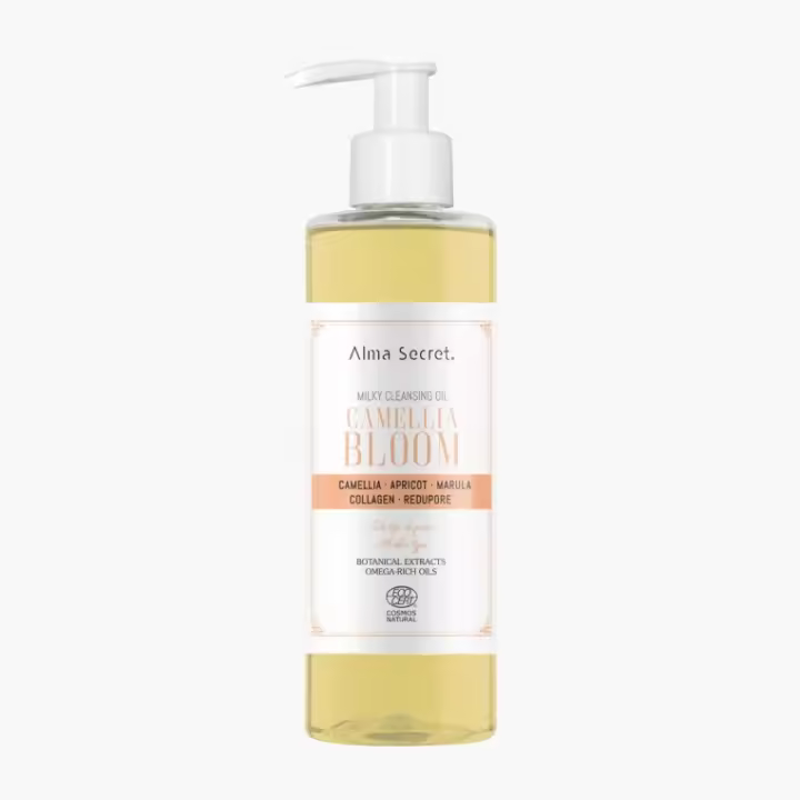 Aceite desmaquillante Camellia Bloom - ALMA SECRET -  Aceite limpiador facial suave y efectivo de Cara, ojos y labios. - 1