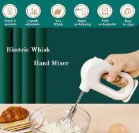 Minibatidora de mano Eléctrica inalámbrica para el hogar, recargable por USB, Con 2 batidoras desmontables,4 lordades - details 1