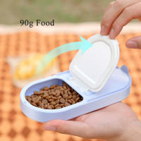 Botella De Agua Para Perros Con Almacenamiento De Alimentos 2 En 1 Portátil Contenedor De Agua Para Mascotas Adecuado Para Perros Y Gatos Alimentador De Perros Al Aire Libre Cuenco De Bebida Para Puppies - details 6