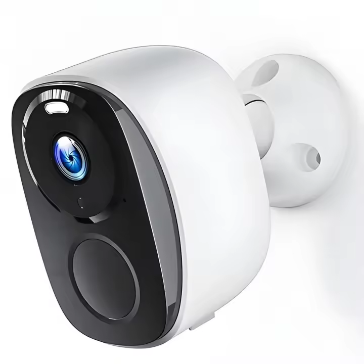 Cámara De Seguridad WIFI 3MP Exterior IP Con Visión Nocturna Y Vigilancia Inteligente Cámara De Video Grabadora Batería Poder - 1