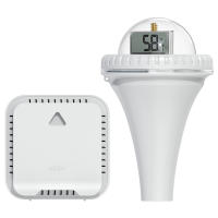 Termómetro Digital Para Piscina Con Sensor Flotante Inalámbrico Visibilidad 360° Termómetro Para Baños Calientes Piscinas Estanques Medidor De Temperatura Y Humedad - details 7