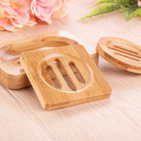 Soporte Para Jabón De Bambú Natural Caja De Drenaje Para Baño Evita La Mildad Bandeja De Madera Para Baño Y Cocina - details 5