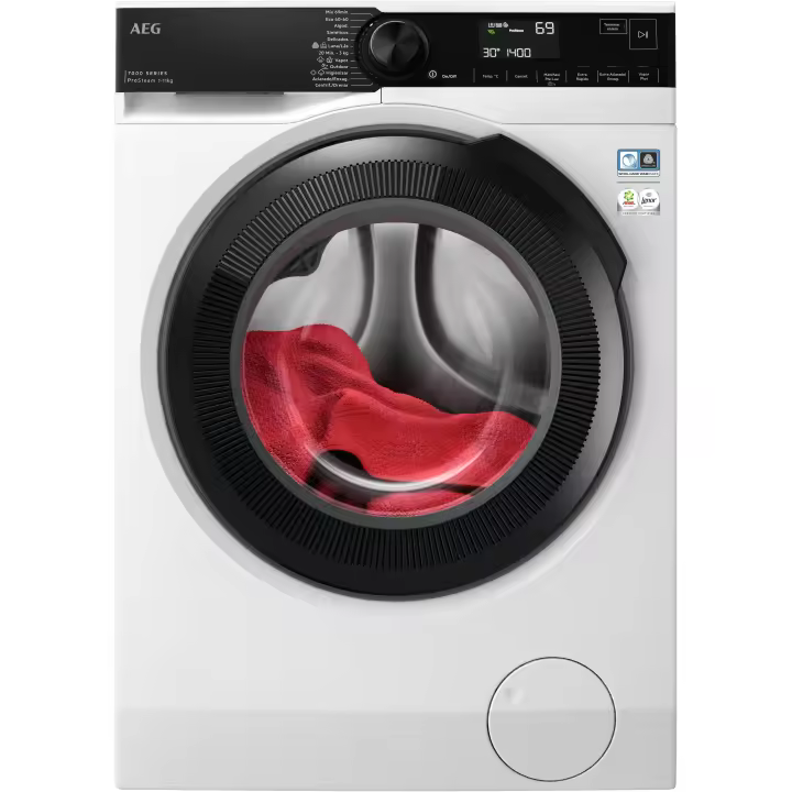 LAVADORA CARGA FRONTAL AEG LFR7304L4B 11 KG 1400 RPM A BLANCO - 1