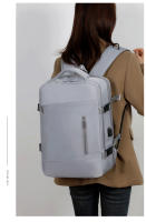 Bolsa de viaje expandible de gran capacidad con varios colores disponibles para computadora portátil de viaje, mochipa para Pareja with Carga USB para helbres y Mujeres. - details 17