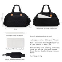 Bolso múltiple para Mamá, Bolso para Cuna de Bebe, Bolso Cruzado de un solo Hombre, Bolso de gran capacidad para madre y cochecito de Bebe - details 0