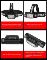 Linterna Frontal LED Potente USB Recargable 3 Modos Inducción Por Batería 18650 XHP50 Para Salidas De Noche Camping Al Aire Libre - details 17