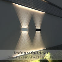 Lámpara De Pared LED Impermeable IP66 Alta Brillo 2W 4W 6W 8W 10W Para Interior Y Exterior Decorativa Para Jardín AC 85-265V - details 3