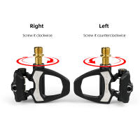 Pedales De Bicicleta ONIRII PD-06 Ultraligeros De Carbono SPD Autolock Acero/Titán 6 Grados Con Placa De Bloqueo Para Carretera - details 11
