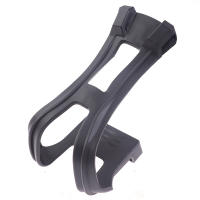 Paquete De 1 Par De Clip De Tela Para Bicicleta Ultra-Ligero Negro Accesorios De Ciclismo Clips De Pie De Pedal Medio Con Tornillos Para Montañas - details 8