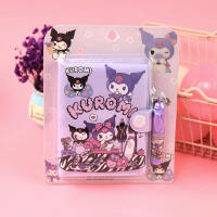 Cuaderno Pequeño Kawaii Sanrio Kuromi Cinnamon Melody Dibujo Animado Portátil Para Escuela Suministros De Oficina Regalos - details 4