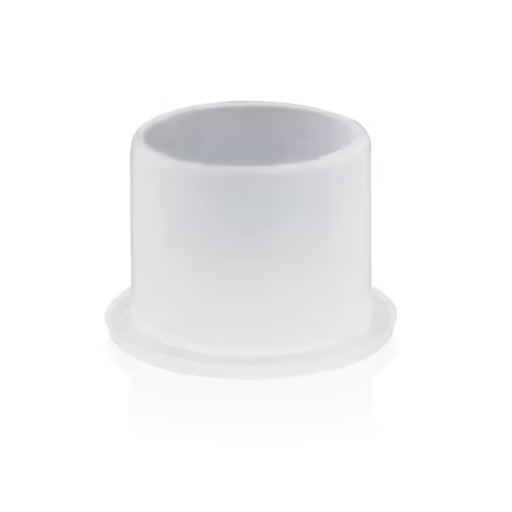 100pcs Copas De Tinta Para Tatuaje Desechables Con Base Y Cierre Portador De Pigmento Transparente Accesorio De Tatuaje Para Maquillaje Permanente - 1