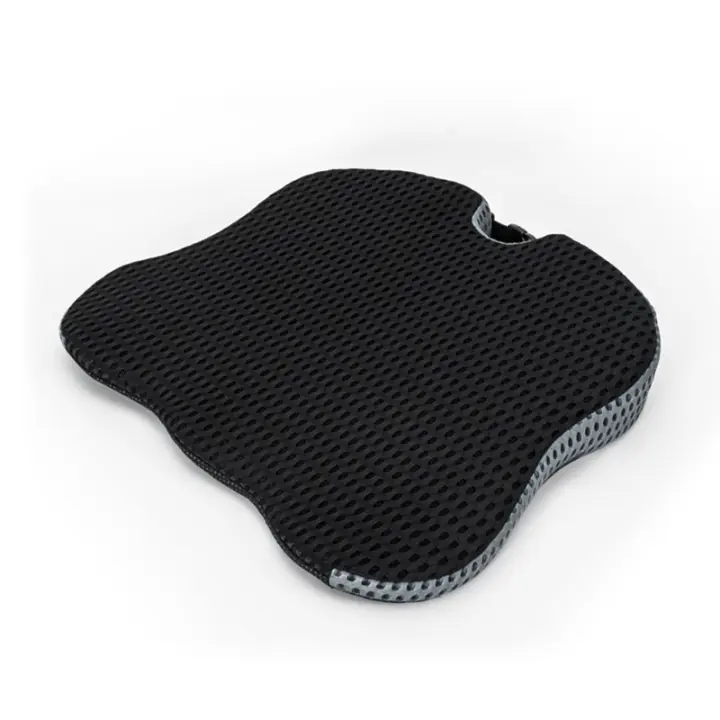 Cojín de cuña para asiento de coche, cojín ergonómico de espuma viscoelástico para Coche, Silla de oficina, Cama - 1