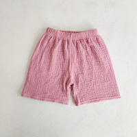 Shorts De Algodón Para Niños Y Niñas Pantalones Cortos Transpirables Y Suaves Para Verano Ropa De Bebé Estilo Casual Cierre Elástico Talla True Fit - details 7
