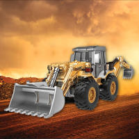 Juguetes De Conducción Inertial De Metal Para Niños Camión De Construcción De Juguete De Aleación Para Niños Modelo De Vehículo Para Niños Regalo - details 0