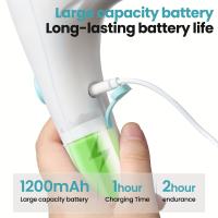 Limpieza Multifuncional Eléctrica Set De Cepillo De Limpieza Para El Hogar Y La Cocina Con 3 Piezas Cepillo De Limpieza Mágico Inalámbrico Para Baño Material Plástico - details 3