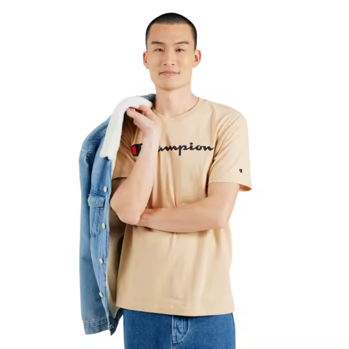 Camiseta Champion Legacy Marron 220256-Ms091 Hombre - 1