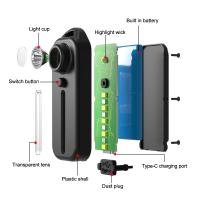 Luz De Emergencia LED Roja Y Azul Con Clip Recargable USB Luz De Seguridad Intermitente Para Hombro Torcha De Aviso Para Bicicleta Luz De Cola De Seguridad - details 4