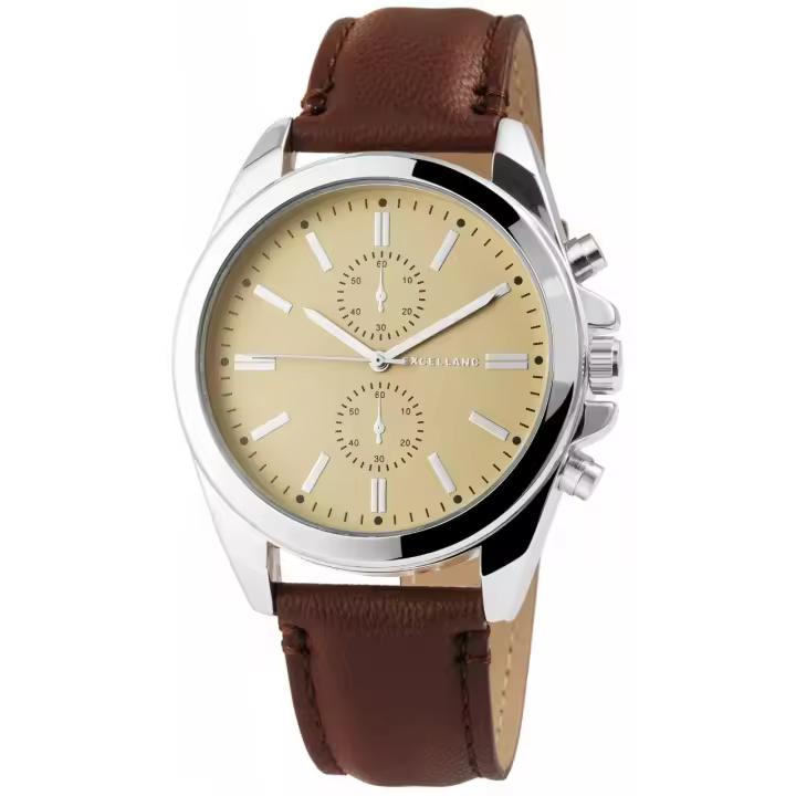 Reloj Excellanc® Hombre com Bracelete em Pele Sintética - 1