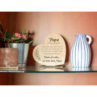Tarjeta abuelo en madera. Regalos para abuelos especiales y originales detalles felicitacion postales abuelo español especial feliz dia del abuelo wonderful (Abuelo) - details 2