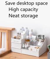 Organizador De Maquillaje Grande Caja De Almacenamiento Para Joyas Y Esmaltes De Uñas Contenedor De Mesita Espejo - details 2