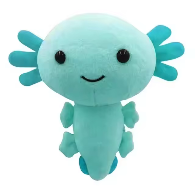 Peluche Kawaii De Axolote Juguetes De Peluche Axolote Pescado Figura De Muñeco Peluche De Color Rosa Regalos Para Niños Y Adultos - 1