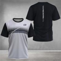 Camiseta De Deporte De Tenis Para Hombre Verano 2025 Manga Corta Transpirable Secado Rápido Estilo Fitness Moda Deportiva - details 11