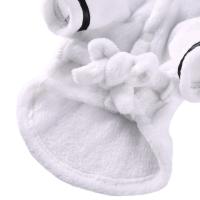 Bata De Baño Para Perros Con Gorro Ropa De Dormir Suave Para Mascotas Calienta Y Seca El Pelaje Ideal Para Perros Y Gatos Pequeños - details 19