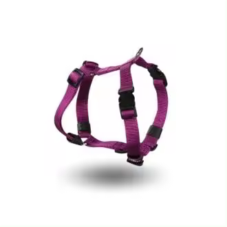 Arppe Arnes Nylon Morado Talla 10 para Perros | Ideal para Adiestramiento y Paseos | Ajustable y Resistente - 1