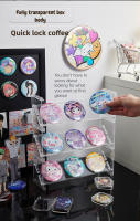 Estante De Exhibición Para Broches De Anime Organizador Multicapa Transparente Ecológico Plegable Para Almacenamiento De Coleccionables Y Broches - details 4