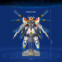 Modelo De Robot Mecha Guochuang Juguete De Bloques De Construcción Dificil Para Niños Regalo De Cumpleaños Para Amigos Y Niños - details 5