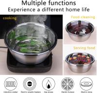 Cortador De Verduras 3 En 1 Rallador De Acero Inoxidable Con Cesta De Encaje Cocina Accesorios Bowl Para Ensalada Herramientas De Frutas Y Verduras - details 4
