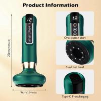 Electric Cupping Massager Vacuum Suction Cup Guasha Anti Cellulite Beauty Health Scraping Infrared Heat Slimming Massage Therapy - details 6