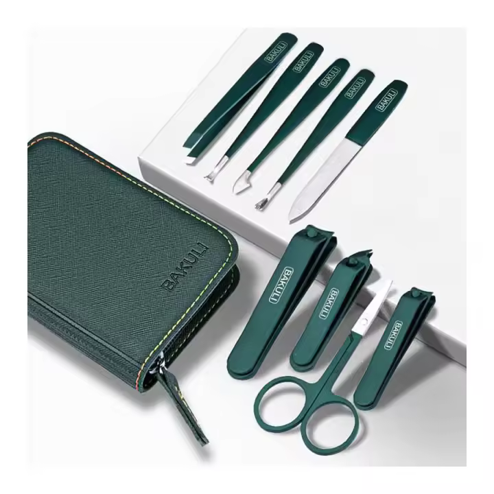 Nuevo Kit De Manicura Y Pedicura 2022 Herramientas Profesionales De Acero Inoxidable Con Estuche De Viaje Set De Cortauñas - 1