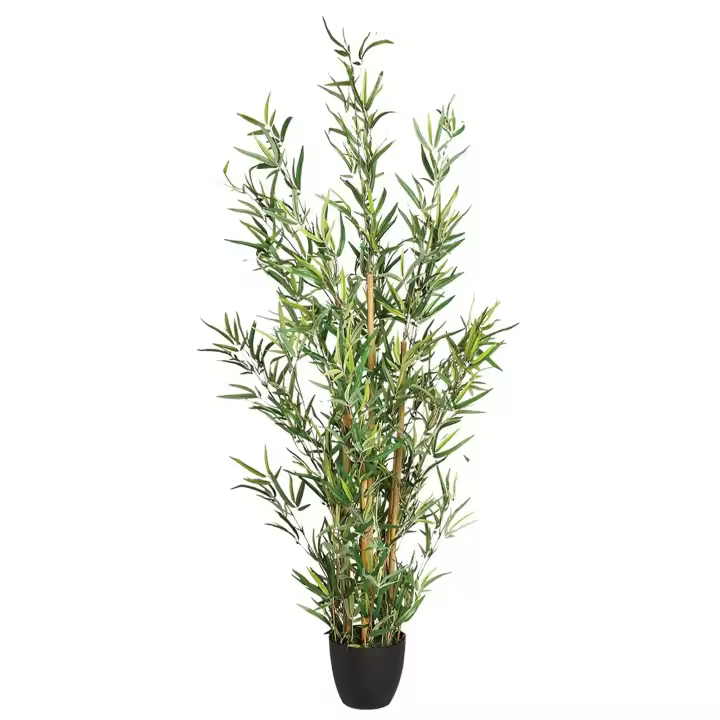 Atmosphera Bambú Artificial en Maceta 120cm - Decoración Natural para Hogar - 1