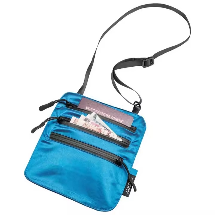 Cocoon Cartera Secret Neck Silk Azul - 1